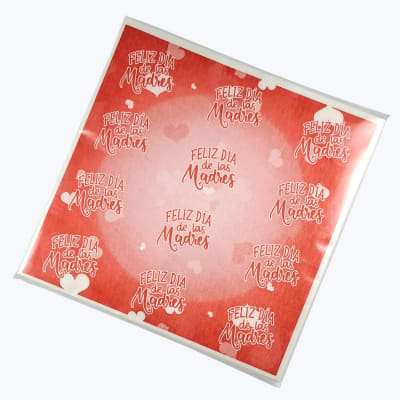 Papel Antigrasa para Alfajores Día de la Madre N°5 - 100 Unidades1