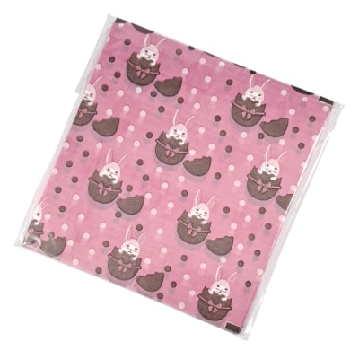 Papel Antigrasa para Alfajores Pascua Rosado 100 Unidades