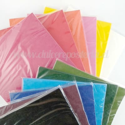 Papel Antigrasa para Alfajores Colores - 100 Unidades