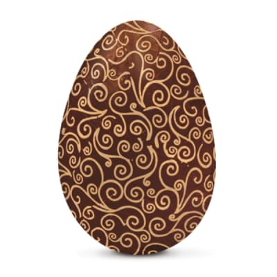 Papel para Chocolate Arabesco Marrón1
