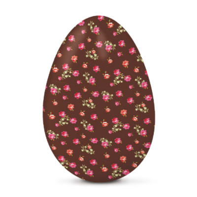 Papel para Chocolate Floral Café1