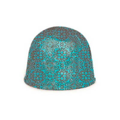 Papel para Chocolate Azulejo Turquesa1