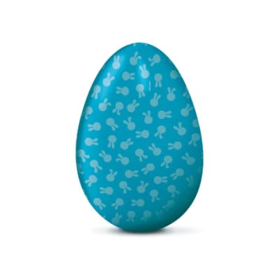 Papel para Chocolate Cara Conejo Azul