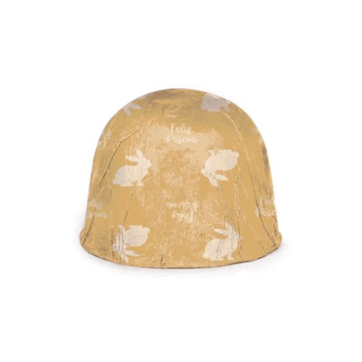 Papel para Chocolate Conejo Dorado1