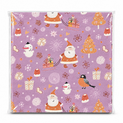 Papel Antigrasa para Alfajores Navidad N°4 - 100 Unidades1