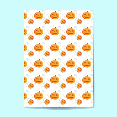 Papel Mantequilla Halloween N°2 - 10 Unidades1