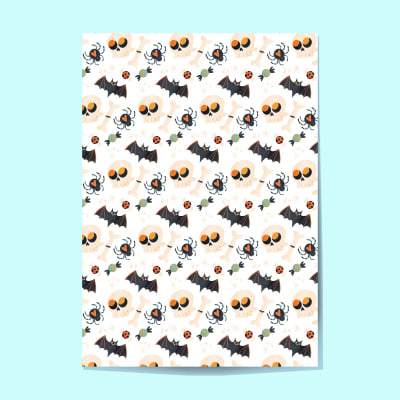 Papel Mantequilla Halloween N°3 - 10 Unidades1