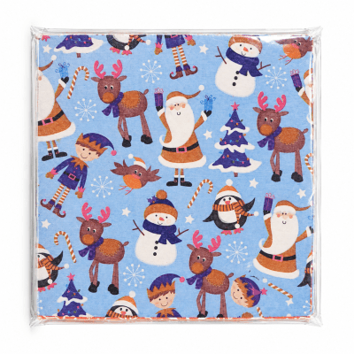 Papel Antigrasa para Alfajores Navidad N°3 - 100 Unidades