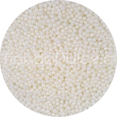 Perlas Decorativas 70 gr. Blancas 4 mm.1