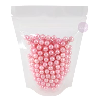 Perlas Decorativas 70 gr. Rosado 7 mm.1