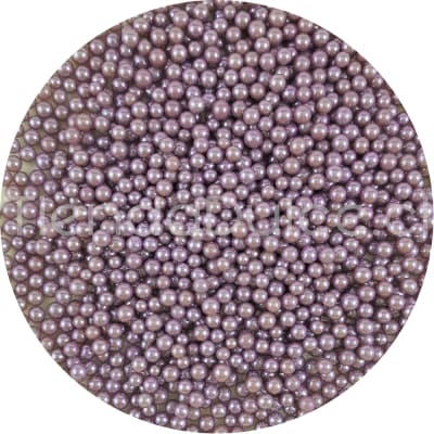 Perlas Decorativas Malva Nacarado 4 mm. 70 gr.