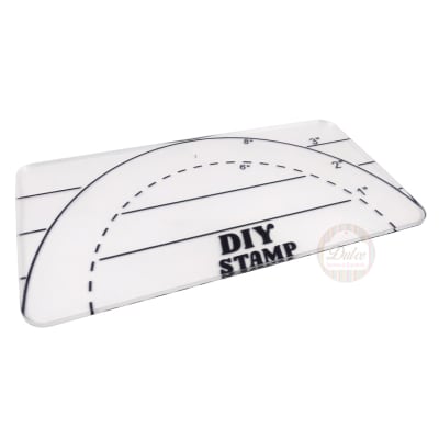 Aplicador Pick Up Pad Acrílico Rectangular