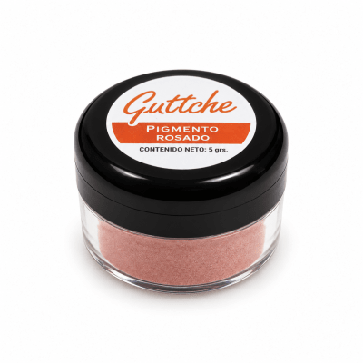 Pigmento Nacarado Guttche Rosado 5 gr.