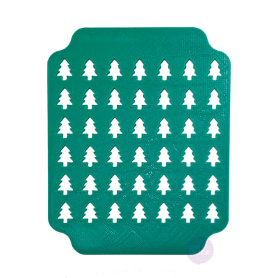 Plantilla para Sprinkles Pinos Plástico1