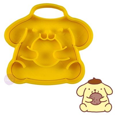 Cortador + Marcador Pompompurin Plástico1