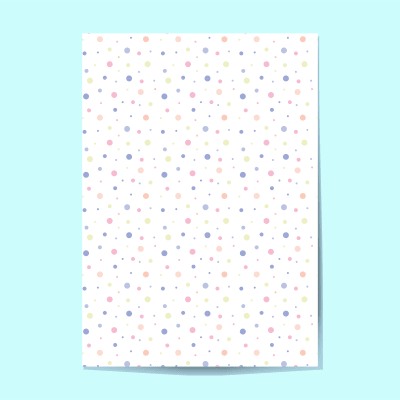 Papel Mantequilla Puntos Pastel 10 Unidades1