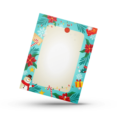 Cookie Card 10x13 cm. Navidad N°2 - 10 Unidades