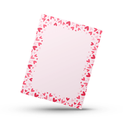 Cookie Card 10x13 cm. Amor N°1 - 10 Unidades1