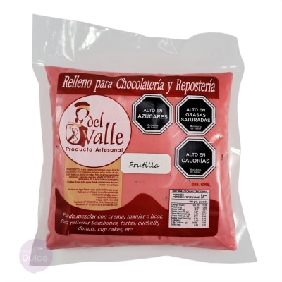 Relleno para Repostería Sabor Frutilla 250 gr.