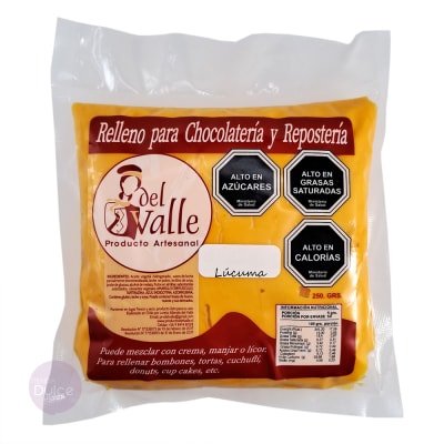 Relleno Para Repostería Sabor Lúcuma 250 gr.