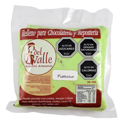 Relleno para Repostería Sabor Pistacho 250 gr.