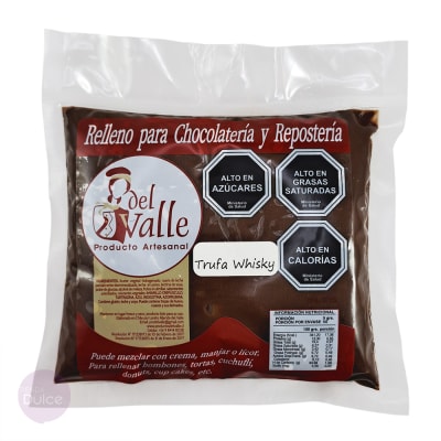 Relleno para Repostería Sabor Trufa-Whisky 250 gr.