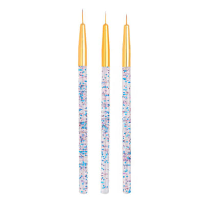 Set de Pinceles para Detalles 3 Piezas
