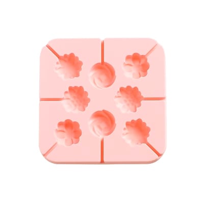Molde Silicona Paletas Flores1