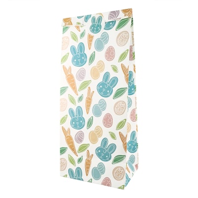 Set Bolsas de Papel + Stickers Pascua N°3 - 12 Unidades
