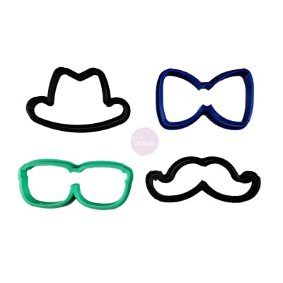 Set Cortadores Plásticos Mediano Caballero