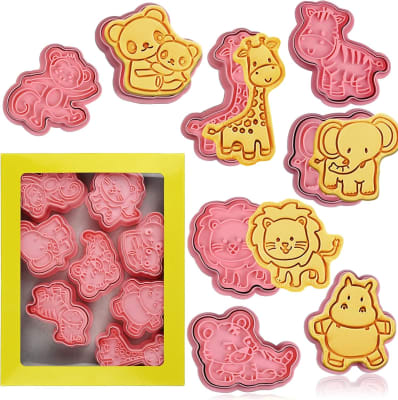 Set Cortador Marcador Animales N°2 - 8 Diseños