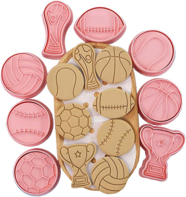 Set Cortador Marcador Pelotas y Trofeos 8 Diseños