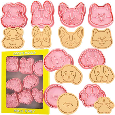 Set Cortador Marcador Perros N°3 - 8 Diseños