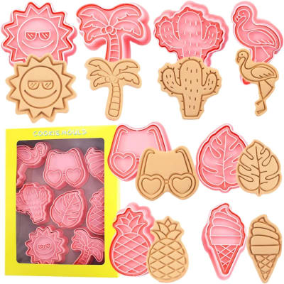Set Cortador Marcador Verano 8 Diseños