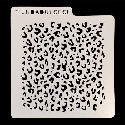 Stencil Cuadrado Animal Print1