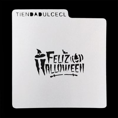 Stencil Cuadrado Feliz Halloween1