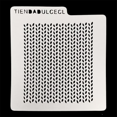 Stencil Cuadrado Tejido