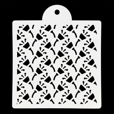 Stencil Cuadrado Diseños N°25