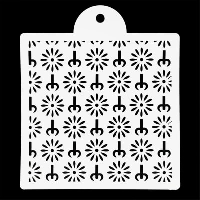 Stencil Cuadrado Diseños N°31