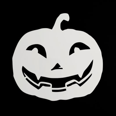 Stencil Halloween Calabaza N°41