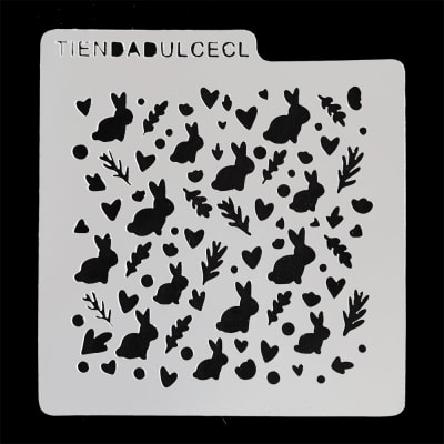 Stencil Pascua Diseño N°1