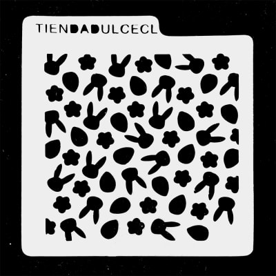 Stencil Pascua Diseño N°3