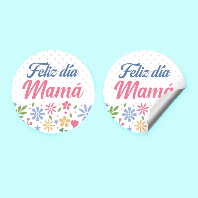 Stickers Mamá N°6 - 24 Unidades1