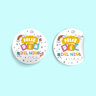 Stickers Día del Niño N°2 - 20 Unidades1