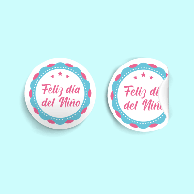 Stickers Día del Niño N°3 - 20 Unidades