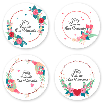 Stickers Día del Amor N°1 - 24 Unidades1