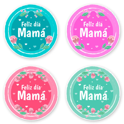 Stickers Mamá N°3 - 24 Unidades1
