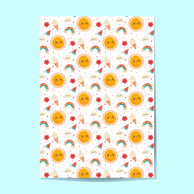 Papel Mantequilla Summer 10 Unidades1