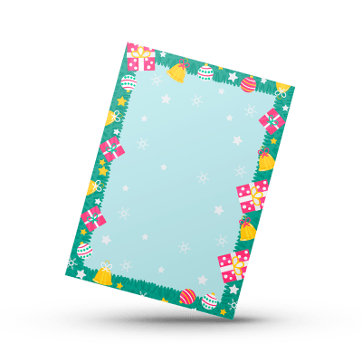 Cookie Card 10x13 cm. Navidad N°3 - 10 Unidades1