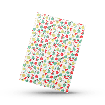 Papel Mantequilla Navidad N°4 - 10 Unidades1